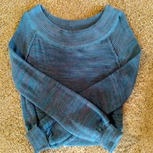 TAGS STILL ON -Free People blue sweater  in XL
